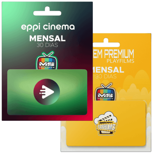 Gift Card Eppi + Nuvem Premium Playfilms - Mensal